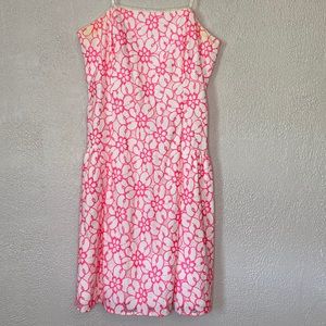 Lilly Pulitzer Pink and White Floral Dress